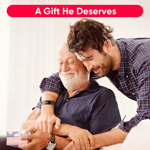 Vista 6 de VNOX - Correa de reloj de eslabones de acero inoxidable para hombre, con grabado personalizado, gran regalo para papá