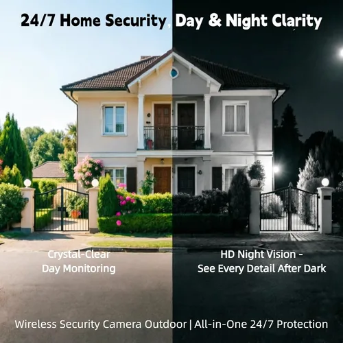 Vista 5 de Sistema de cámara de seguridad inalámbrica 4 Cam NVR Kit con monitor