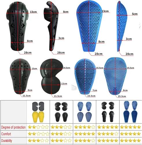Vista 6 de Pantalones de ciclismo transpirables para motocicleta, leggings de tela de malla, transpirable, ventilado, resistente al desgaste