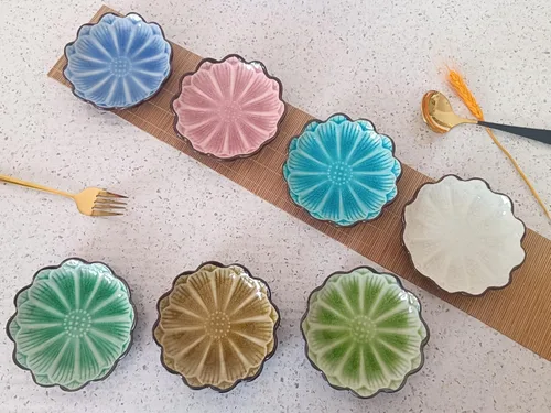 Vista 9 de Soporte de cuchara de cerámica para estufa, soporte de cuchara lindo con flores para encimera de cocina, soporte para cucharas de cocina