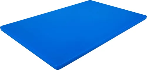 Vista 14 de Thirteen Chefs - Tabla de cortar grande de plástico negro de 18 x 12 - 1/2" de grosor HDPE para restaurantes y cocinas profesionales, NSF
