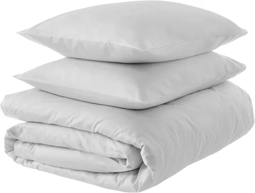 Vista 28 de Yaxa Aware Juego de fundas de almohada 100% algodón orgánico de 300 hilos, color rubor, estándar, paquete de 2, 32 x 20 pulgadas
