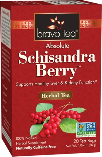 Vista 7 de Bravo Tea Absolute Ginkgo Biloba - Té de hierbas sin cafeína, 20 bolsas de té