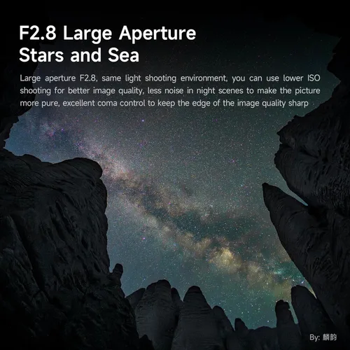 Vista 8 de Brightin Star Lente ojo de pez ultra gran angular F2.8 III de 0.295 in para cámaras Canon RF-S sin espejo, enfoque manual Prime APS-C lente apto