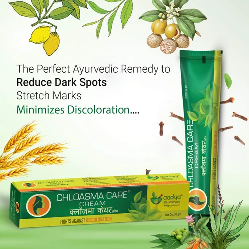Vista 2 de AADYA LIFE Crema Chloasma Care para hiperpigmentación, estrías, manchas, 1.06 oz (paquete de 1)