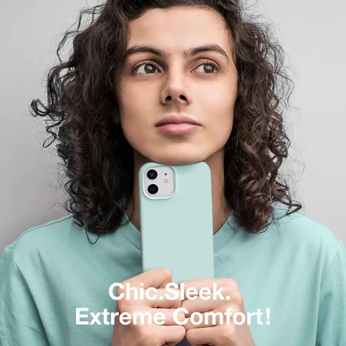 Vista 1599 de GONEZ Funda magnética para iPhone 14, compatible con Magsafe, con protector de pantalla + protector de cámara, forro de microfibra antiarañazos