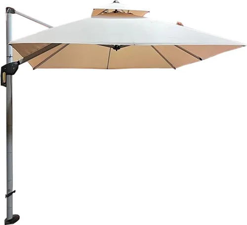 Vista 4 de Garden Winds Cubierta superior de repuesto compatible con el paraguas Purple Leaf Square ZYLRS10 - Riplock 500