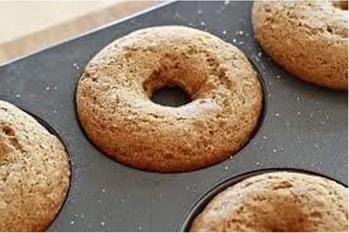 Vista 7 de Dohnuts - Molde para donas – Mini donas y bagel antiadherente premium de 6 tazas – para pasteles horneados caseros más saludables