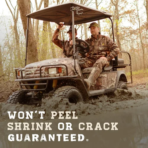 Vista 4 de Mossy Oak Graphics Envoltura de camuflaje para carrito de golf, vinilo 3M sin decoloración con acabado mate, muchos patrones de Mossy Oak