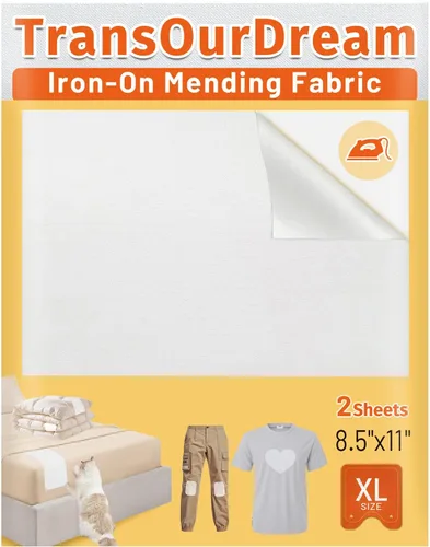 Vista 9 de TransOurDream Tru-Parches para planchar para jeans, 20 piezas (3 x 4-1/4 pulgadas, talla S), parche de reparación para ropa, parches de mezclilla
