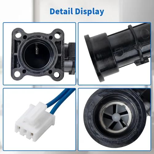 Vista 3 de Sensor de flujo 30008571A, compatible con el calentador de agua sin tanque N avien N PE 240A 240S 150S 180A 180S 210A 210S, sensor de flujo de agua