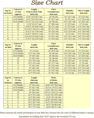 Vista 5 de Dressy Daisy Baby Boy Classic Fit Tuxedo