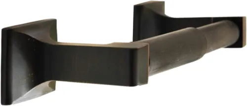 Vista 8 de Soporte de papel higiénico negro de SENTO para montaje en pared, soporte de papel higiénico de doble poste, fácil instalación, metal resistente