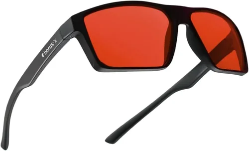 Vista 14 de Horus X • Blue Light Glasses Men Women Blue Light Blocking Glasses for Screen Anti-Fatigue Eye Migraine Gaming Glasses V3