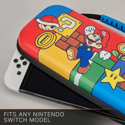 Vista 4 de PowerA Protection Case for Nintendo Switch or Nintendo Switch Lite - Mario Pop Protective Case Gaming Case Console Case - Nintendo Switch