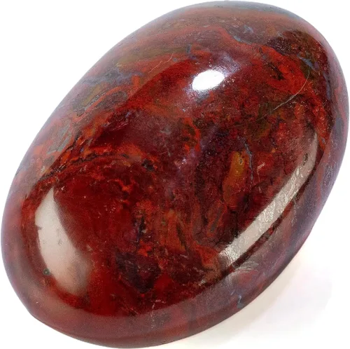 Vista 9 de KALIFANO Palm Stone with Healing & Calming Effects - AAA+ Grade High Energy Worry Stone with Information Card - Reiki Crystal Used for Courage