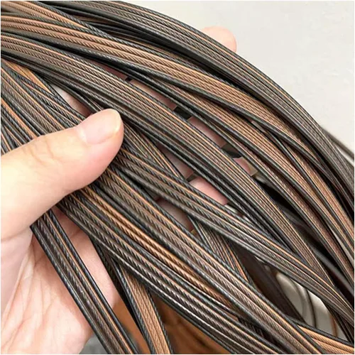 Vista 14 de ECYC Ltd Kit de reparación de ratán de 196 pies para muebles de mimbre, material de tejido de ratán sintético plano de 0.315 in de ancho