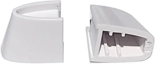 Vista 8 de Pareja de repuesto compatible (2 piezas) de perillas divididas para reguladores Lutron Skylark y control de ventilador (MARFIL)