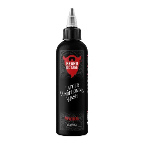 Vista 11 de Beard Octane: Fabricator Beard Wash - Champú para barba - Limpia e hidrata con manteca de karité y jojoba - Barbas más suaves y saludables