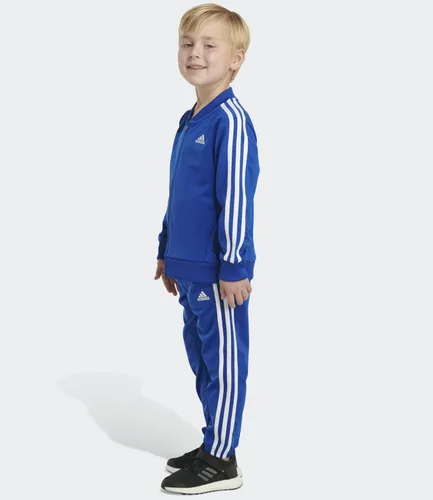 Vista 4 de adidas Tricot - Conjunto de ropa de chaqueta y pantalón para niño