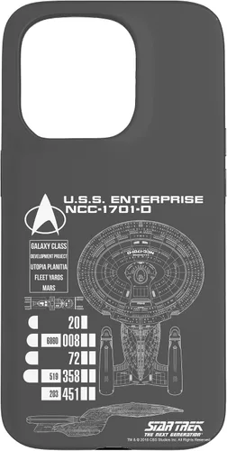 Vista 21 de Star Trek: The Next Generation U.S.S. Enterprise NCC-1701-0 Case for iPhone 17