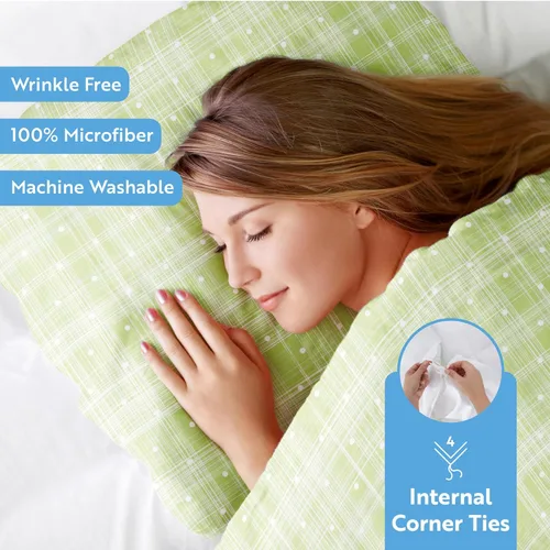 Vista 426 de Linen Market Funda de edredón individual para cama individual – Experimenta una comodidad similar a un hotel con una suavidad inigualable