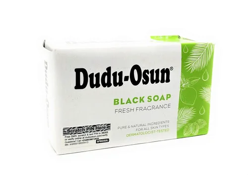Vista 2 de Tropical Naturals Jabón negro africano Dudu Osun, original, 48