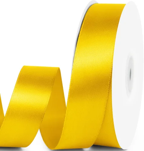 Vista 169 de Cinta de satén de 5/8" x 100 yardas - Cinta de seda naranja otoñal con carrete - Ideal para envolver regalos, ramos florales, manualidades