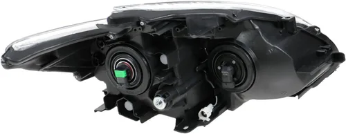 Vista 358 de TRQ Juego de Conjunto de Ensamble de Faros de 2 Piezas de Desempeño Halógeno con Marco Cromado Conductor y Lado del Pasajero Compatible con Mercedes