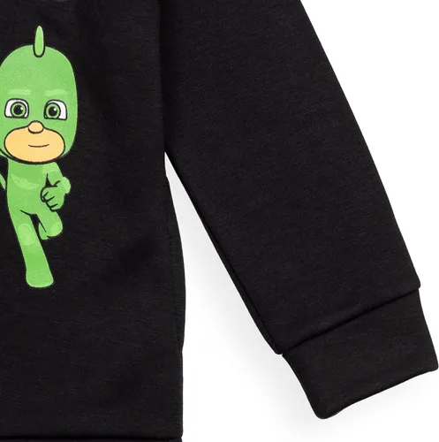 Vista 6 de PJ Masks Sudadera con capucha de vellón Catboy Owlette Gekko