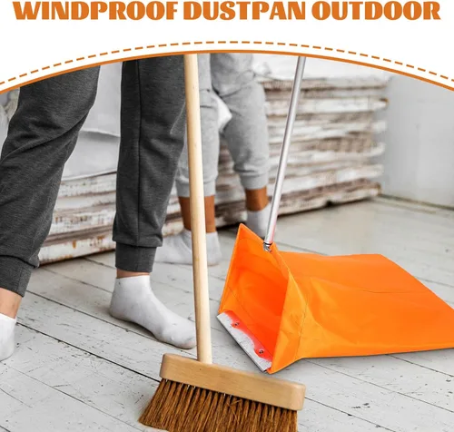 Vista 3 de Agarrador de basura resistente al viento con recogedor de basura de 33.07 x 20.07 x 12.20 pulgadas, herramienta de recolección de basura