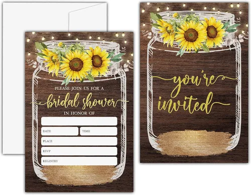 Vista 10 de Invitaciones de boda de color rosa rubor – Invitaciones elegantes para despedida de soltera – Invitación de brunch nupcial en acuarela – Rosas