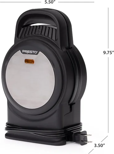 Vista 8 de Presto 03517 Máquina de gofres belga con tapa