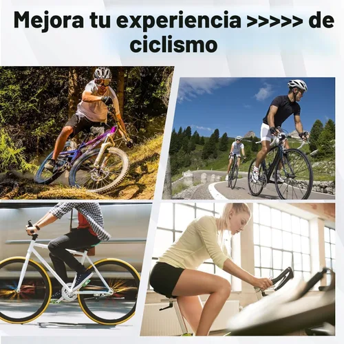 Vista 4 de Zacro Cojín de asiento de bicicleta, funda acolchada de gel para asiento de bicicleta para hombres y mujeres, cómodo, asiento de bicicleta
