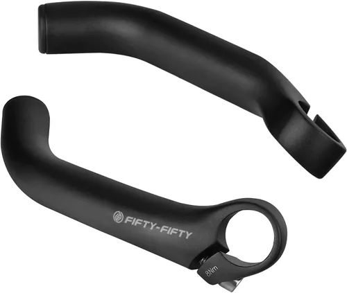 FIFTY-FIFTY Tapones de Barra de Bicicleta, Extremos de Manillar para Bicicleta de Montaña, Extensión de Barra de Bicicleta MTB de Aleación de
