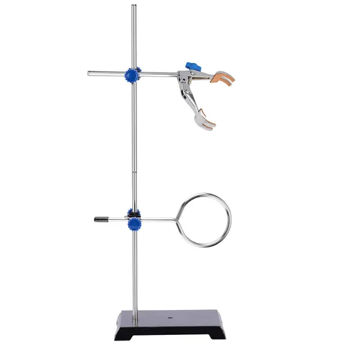 Vista 7 de Paquete de separador receptor de aceite de agua (junta de 2440, 8.5 fl oz) con juego de soporte de laboratorio (22.4 pulgadas de largo) - Paquete