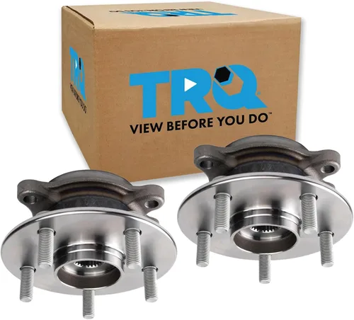 Vista 107 de TRQ Par de conjunto de cubo de cojinete de rueda delantera izquierda derecha, 2 piezas compatible con Lexus GX460 2003-2009 GX470 2003-2023 Toyota