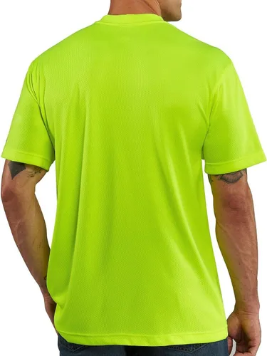 Vista 4 de Carhartt Men's Force Color Enhanced Short-Sleeve T-Shirt