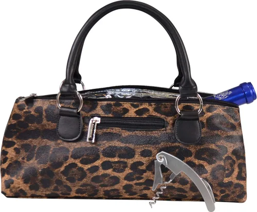 Vista 12 de Primeware - Bolso tipo clutch para vino con aislamiento térmico, bolsa de transporte de vino para botellas de 750 ml (rojas y blancas), incluye