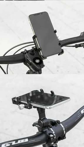 Vista 8 de GUB PLUS20 extendido garras bicicleta motocicleta teléfono titular una llave ajustar aluminio bicicleta manillar montaje impermeable teléfono
