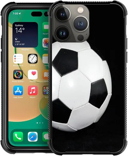 Vista 24 de CARLOCA Funda compatible con iPhone 15 Pro Max, diseño de gato negro de Mumbai Clivia, ultra protección, a prueba de golpes, de silicona suave, TPU