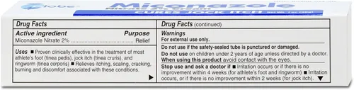 Vista 3 de Miconazole Nitrato 2% Crema antifúngica - tubo de 1 oz
