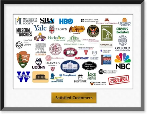 Vista 6 de Historic Framed Print, SMITH, J.M.C. HONORABLE, 17-7/8" x 21-7/8