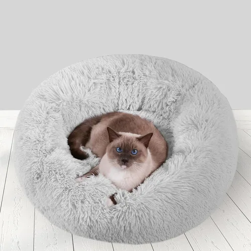 Vista 6 de Camas calmantes para perros grandes, camas para perros con ansiedad, camas para perros medianos, camas para perros pequeños, 24 pulgadas