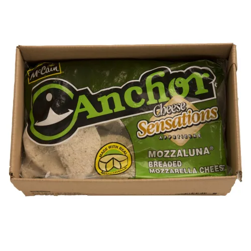 Vista 8 de McCain Queso mozzaluna empanizado Mozzarella - Aperitivo, 4 libras, 2 por caja.