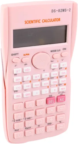 Vista 3 de Calculadora científica, calculadora de oficina de 12 dígitos y 240 funciones, calculadora multifunción para estudiantes de pantalla grande con tapa