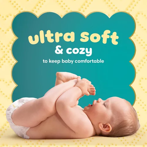 Vista 13 de Pampers Swaddlers - Pañales desechables muy suaves para bebé talla 8, 38