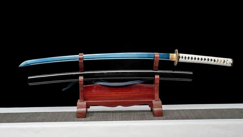 Espada Katana de tajo completo, espadas de samurái reales y afiladas hechas a mano, espada de anime de 41 pulgadas