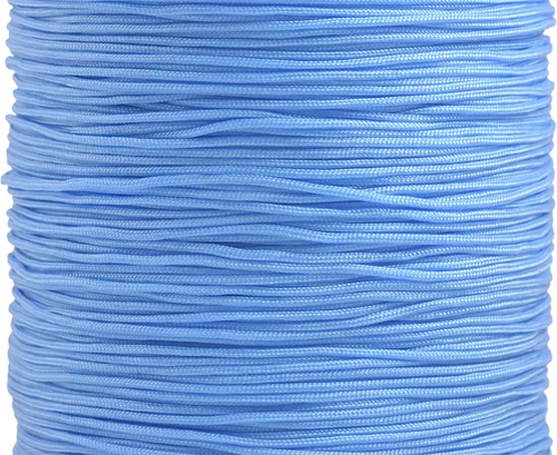 Vista 129 de KONMAY 1 rollo de cuerda de nailon de 150 yardas, trenzado de 0.016 in de nailon Shamballa Macramé/cordón de cuentas, cordón de nudo chino, cuerda