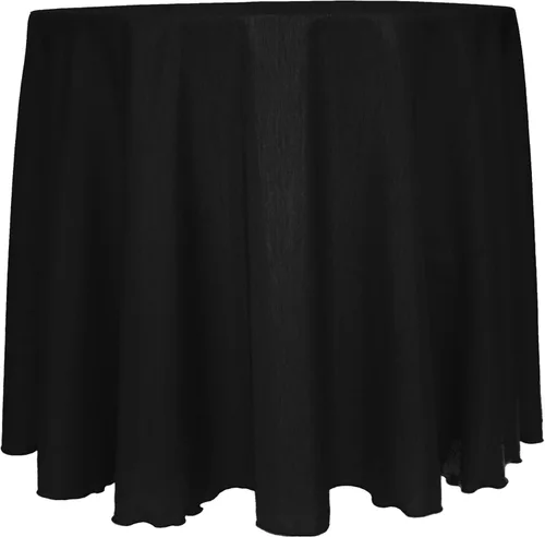 Vista 9 de Ultimate Textile Mantel redondo reversible Shantung Satin Majestic de 114 pulgadas, color verde cazador